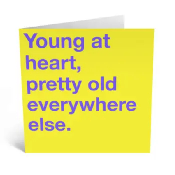 Young at Heart Card/CC698