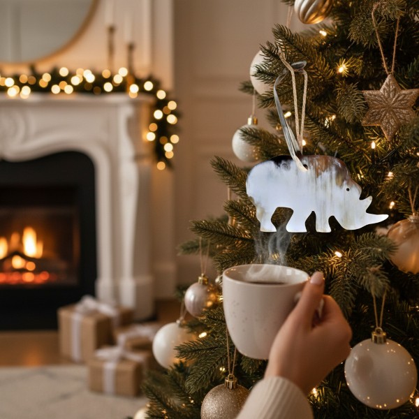 Rhino Ornament