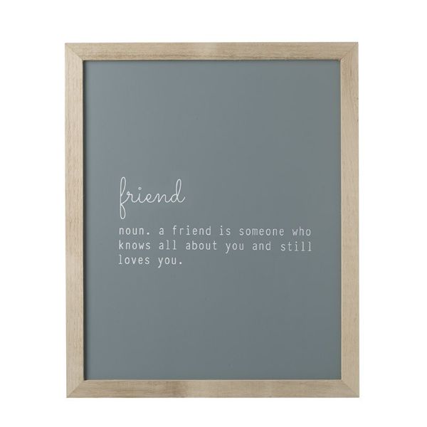 FRIEND QUOTE FRAME	SFZ380