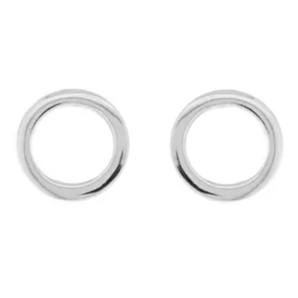 Simply Silver Grace Stud Earrings