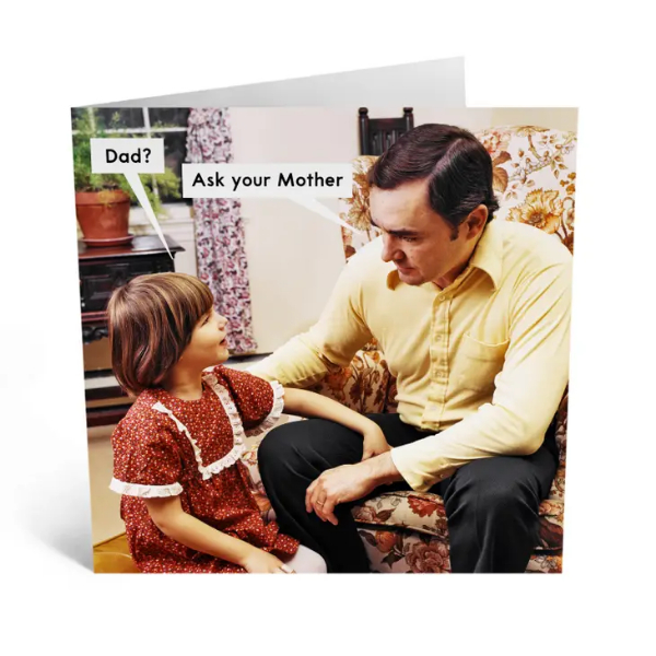 Funny Birthday Fathers Day Card/ CE104