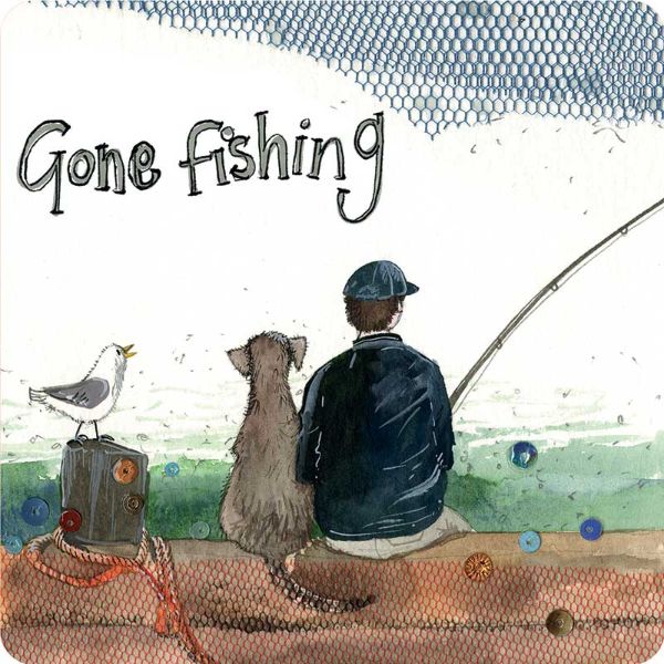 Gone Fishing Coaster C209
