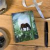 Horse & Cow Parsley Small Chunky Notebook Scn29