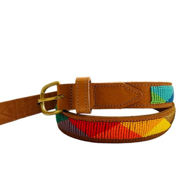 Mambo Narrow Belt - Cognac/ MNB-C