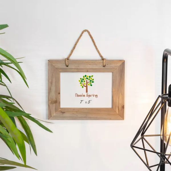 Nicola Spring Wooden Hanging Picture Frame - 7x5