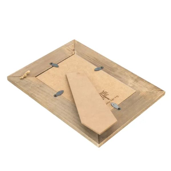 Nicola Spring Wooden Picture Frame - 4x6 - White Hearts - Image 4