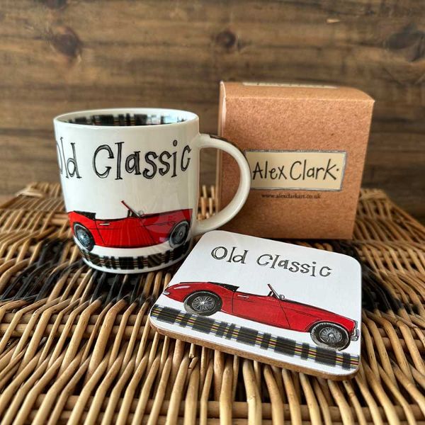 C203 Old Classic Car Coaster