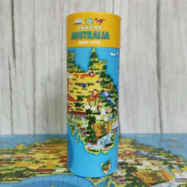250 Piece Jigsaw in a Tube - Amazing Australia/ RFS13993