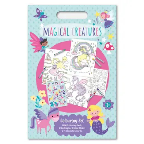 Magical Creatures A4 Colouring Set/ RFS14069