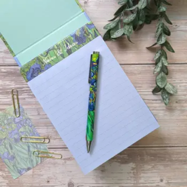 Flip Up Notebook - Van Gogh - Irises/ RFS14305