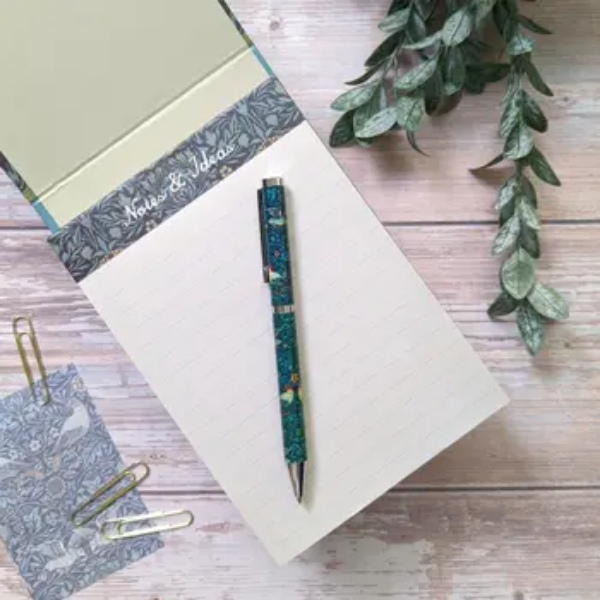 Flip Up Notebook - William Morris Birds/ RFS14323