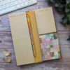 Tall Notepad & Pencil Set - Paul Klee - Yellow/ RFS14427