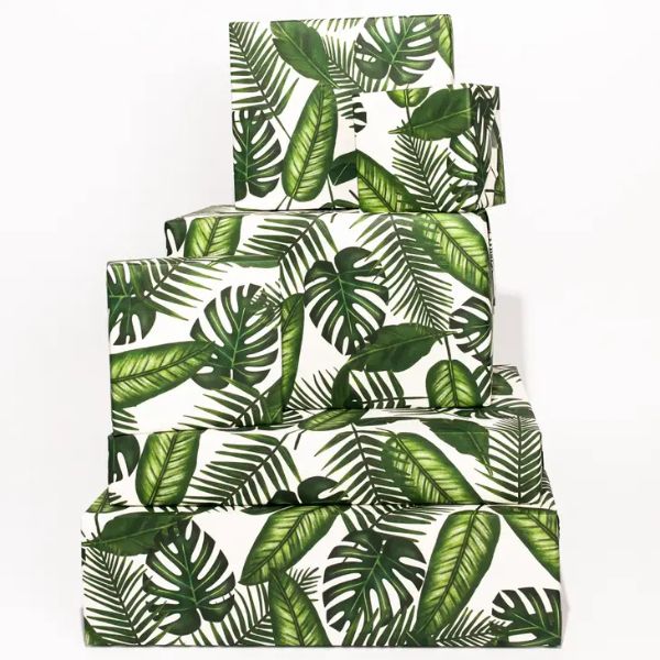 Tropical Leaves 100gsqm Wrapping Paper Sheet GW467SIN