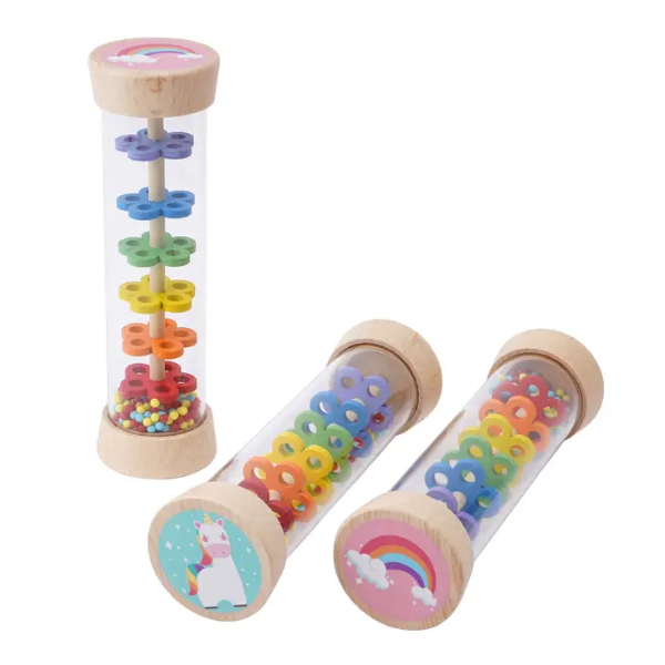 Unicorn Land Rainbow Bead Rattle Toys