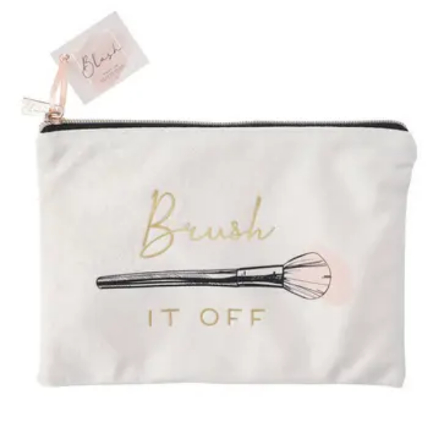 Blush 'Brush It Off' Beauty Bag