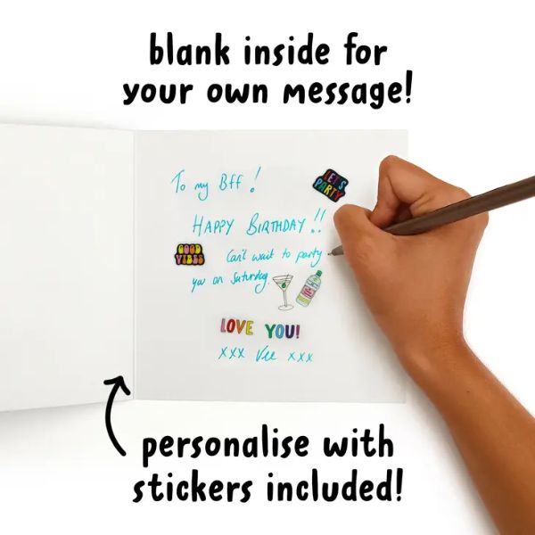 Wisdom and a Saggy Ballsack Card, Recyclable Card CF39 - Image 3