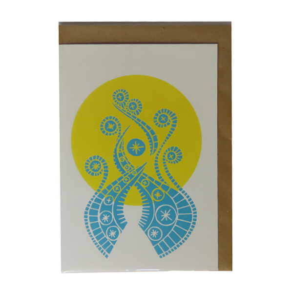 Greeting Card - River Card/ Beige
