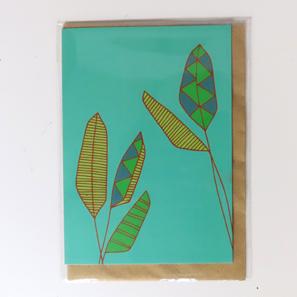Greeting Card - Palms