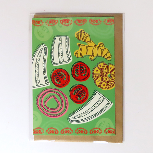 Greeting Card - African Banana
