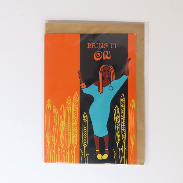 Greeting Card - Bring it on