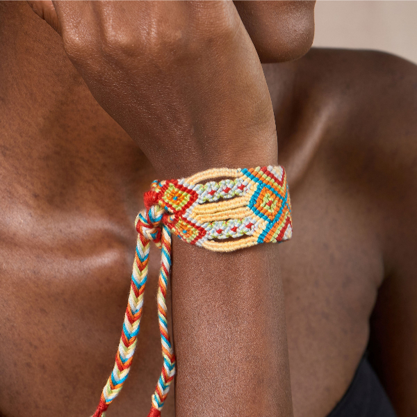 Macrame Bracelet / Large - Image 4