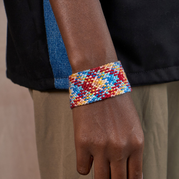 Macrame Bracelet / Large - Image 5