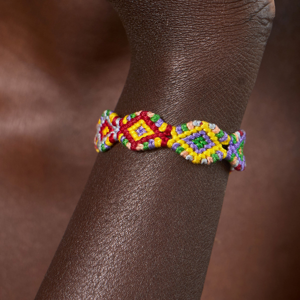 Macrame Bracelet /Small - Image 4