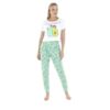 Ladies Long Pyjama Set Avo Good Christmas