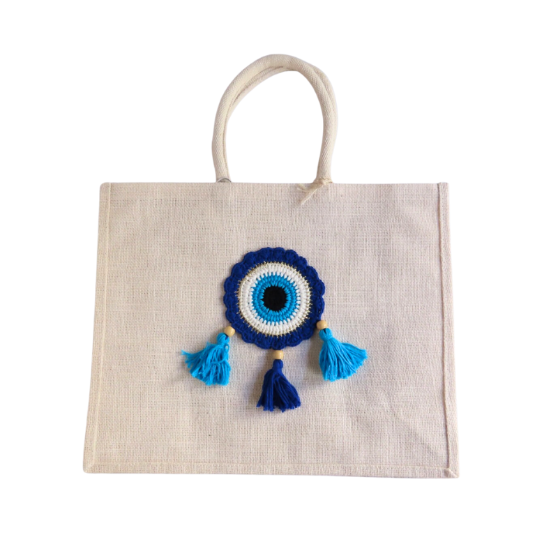 Crotchet Jute Bag