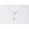 925 Silver Infinity Loop Chain Necklace P820