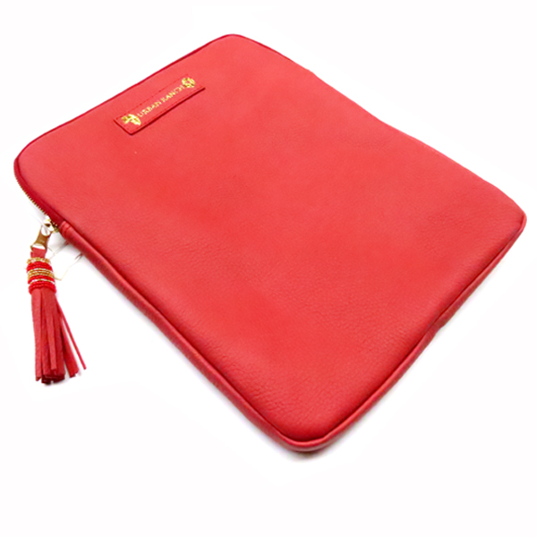 Ipad Case - Deep Red Printed