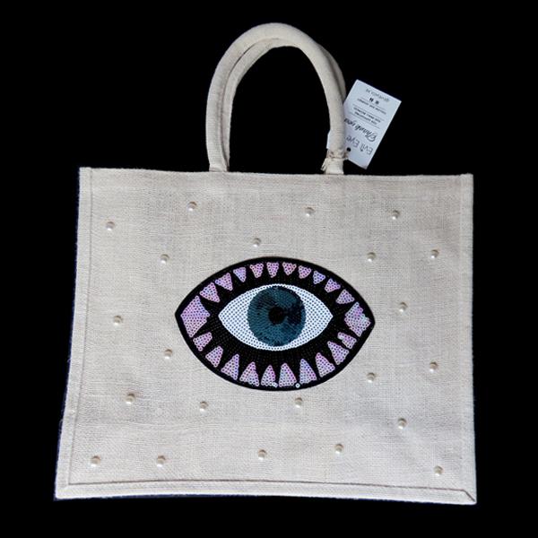 Sequin Jute Bag - Image 3