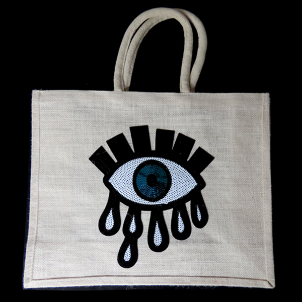 Sequin Jute Bag - Image 4