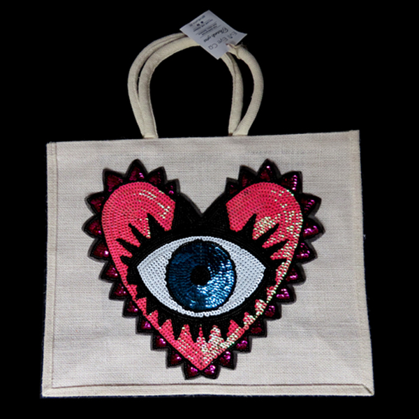 Sequin Jute Bag - Image 6