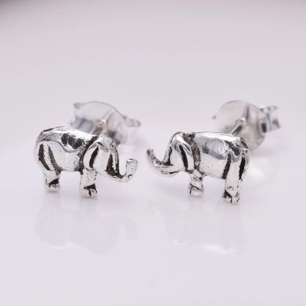 Happy Elephant Stud Earrings S112