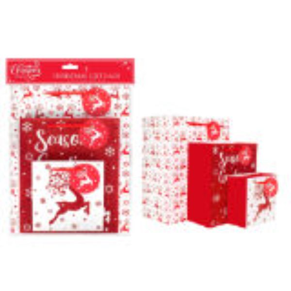 Christmas 3 Pack Gift Bags - Image 4