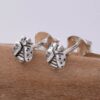 925 Silver Cute Bug Stud Earrings S732