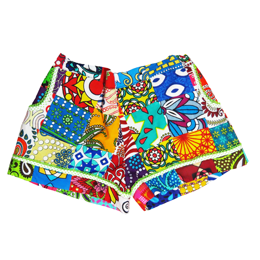 Teens Kilifi Patched Shorts - Image 3