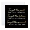 Forget The Present Card CC360