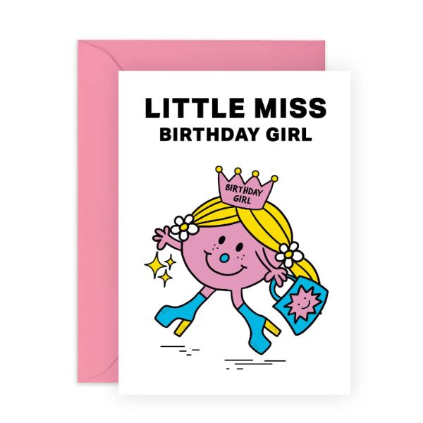 Little Miss Birthday Girl Card	CG43