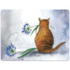 Cat And Agapanthus Placemat