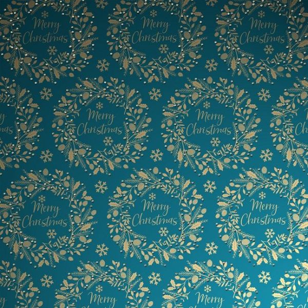 Uniqueco Bio Glitter Luxe Gold Rollwrap - Image 4