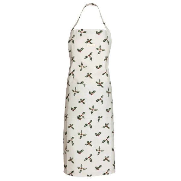 Adult Apron - Christmas Holly & Berry