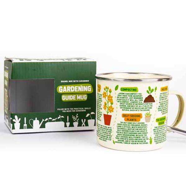 Gardening Guide Enamel Mug	GR103001