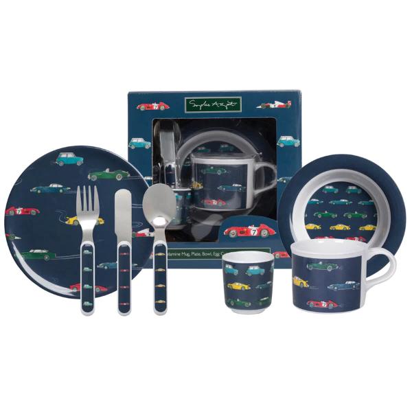 Mealtime Set - Melamine - Childrens - Car