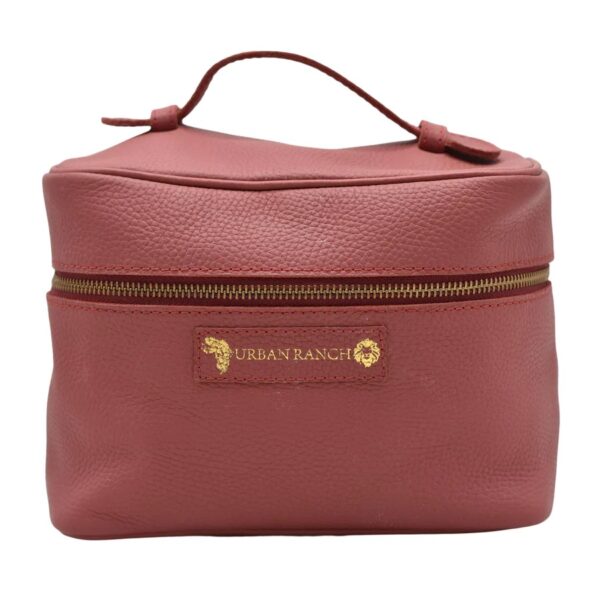 Vanity Case-Deep Red