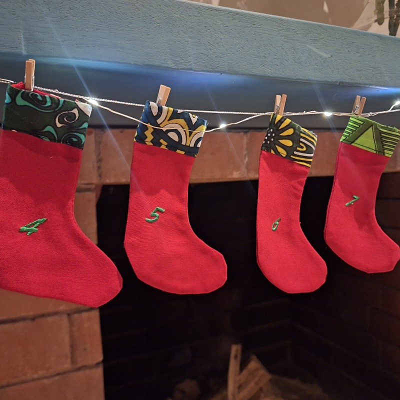 Christmas Advent Bunting - Image 2