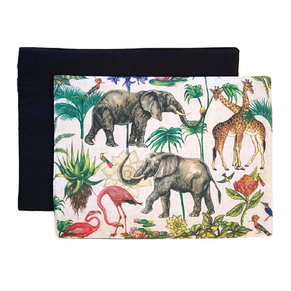 Placemat Vintage Elephant & Flamingo - Image 2
