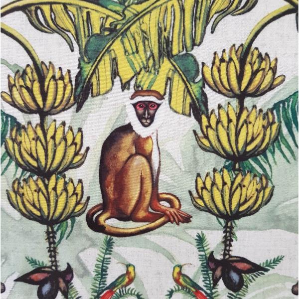 Vintage Monkey and Bananas Table Runner - Image 3