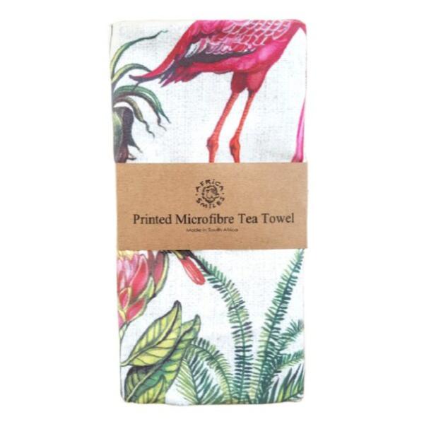 Tea Towels - Vintage Flamingo - Image 3